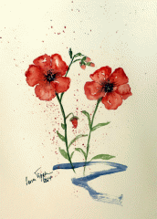 Rote Blüten